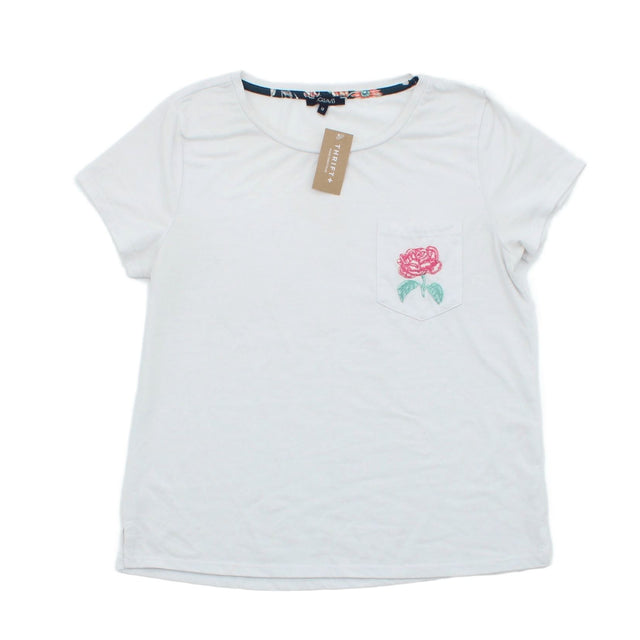 Figleaves Women's Top UK 12 White 100% Other