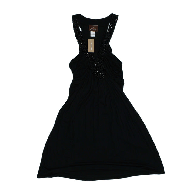 Prairie New York Women's Mini Dress M Black 100% Other