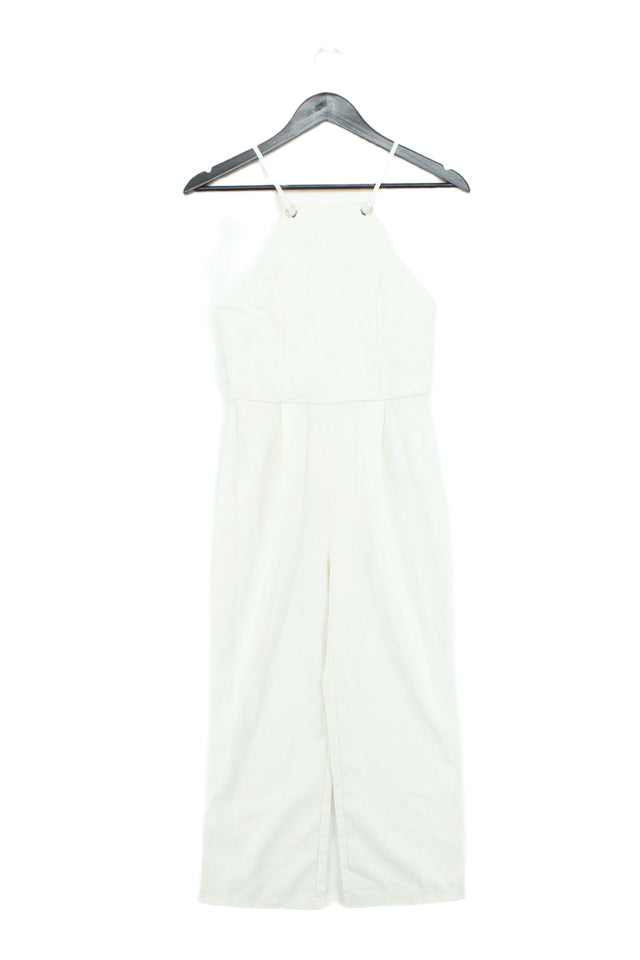 Glamorous Women's Jumpsuit XS Cream 100% Polyester