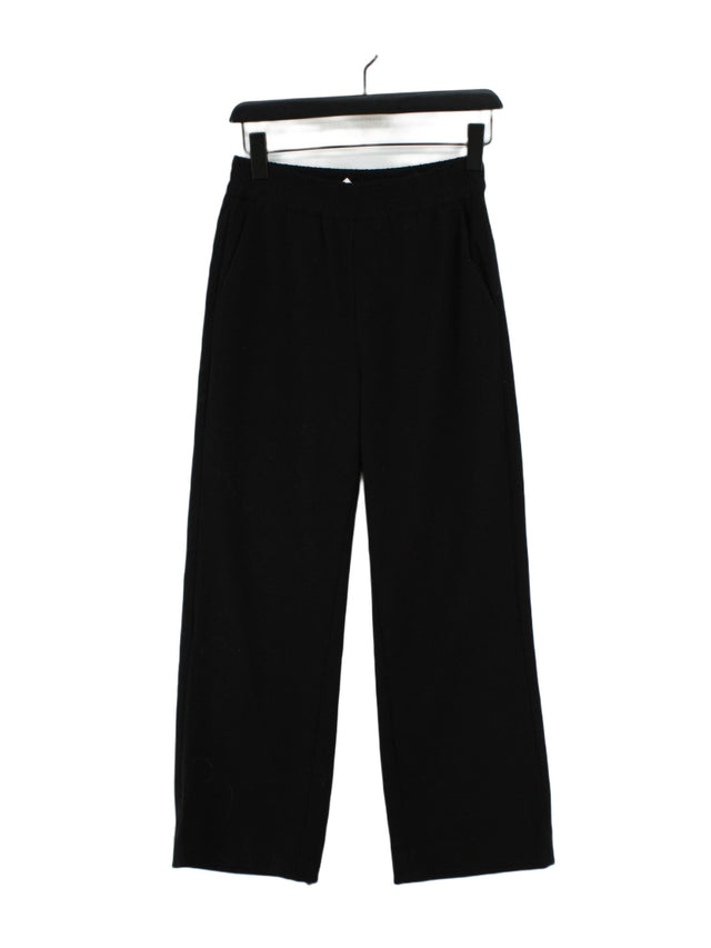 Hush Women's Suit Trousers UK 6 Black 100% Cotton