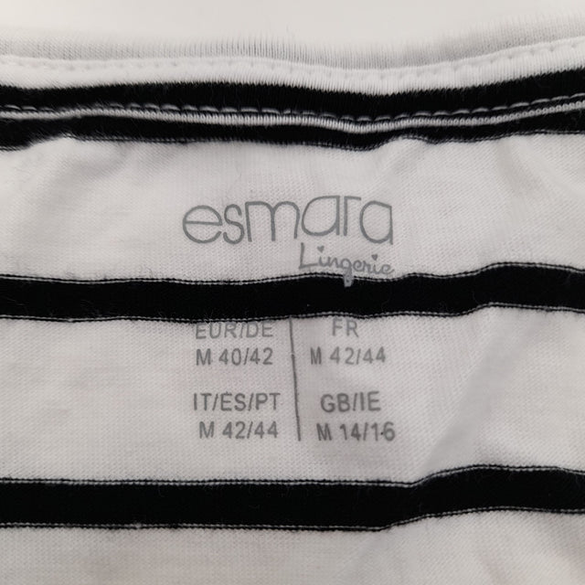 Esmara Women's Top M White 100% Cotton