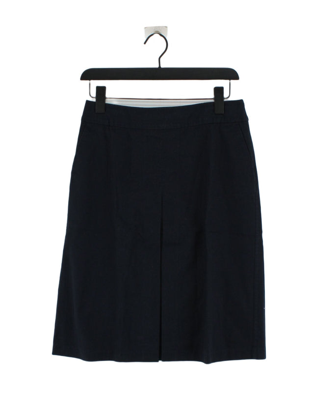 Boden Women's Midi Skirt UK 10 Blue 100% Cotton