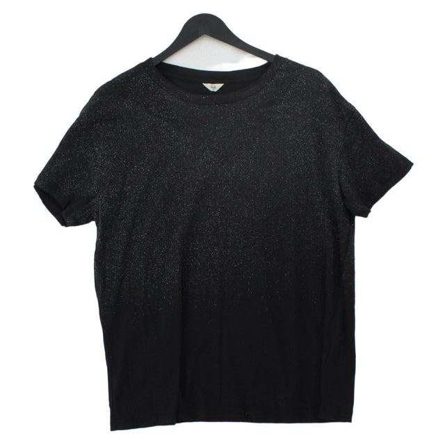 Hush Women's T-Shirt XS Black 100% Cotton