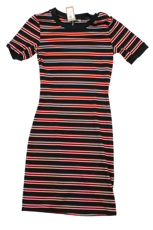 Divided Women's Maxi Dress UK 8 Black Polyester with Elastane