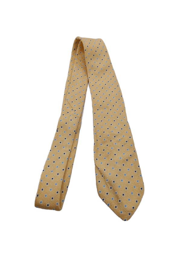 Slaters Men's Tie Yellow 100% Other