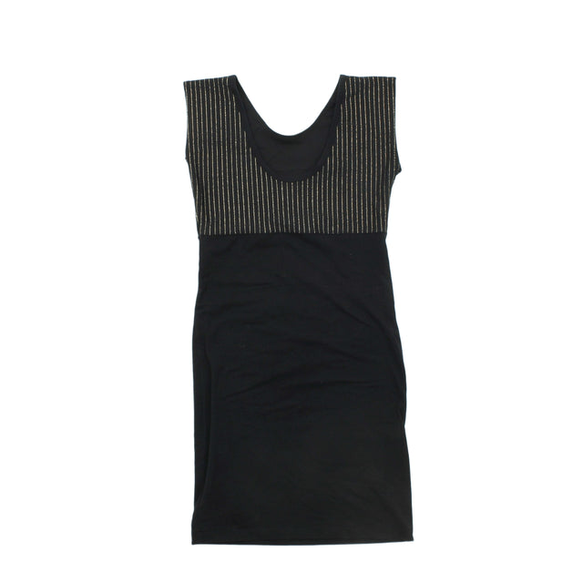 American Apparel Women's Mini Dress XS Black Cotton with Other