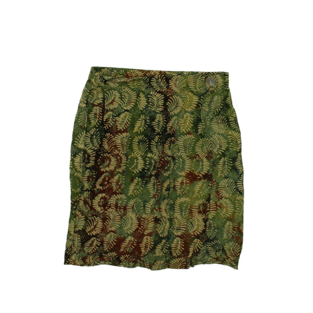 Chico's Women's Mini Skirt W 26 in Green 100% Other