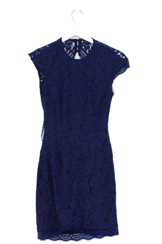 Missguided Women's Midi Dress UK 4 Blue 100% Other