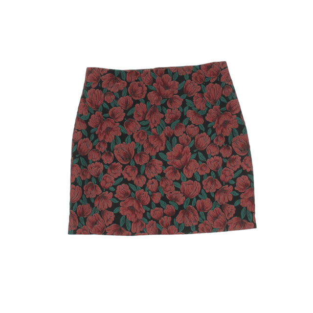 Dorothy Perkins Women's Mini Skirt UK 12 Red 100% Other