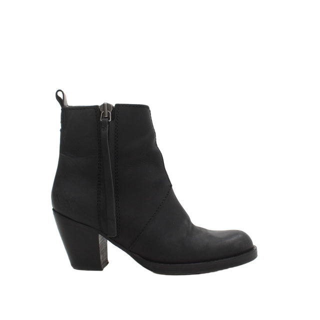 Acne Studios Women's Boots UK 4 Black 100% Leather