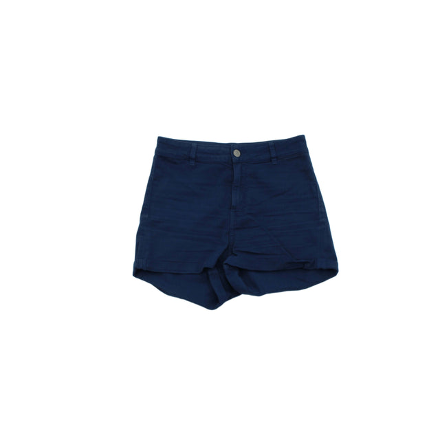 Divided Women's Shorts UK 10 Blue 100% Cotton