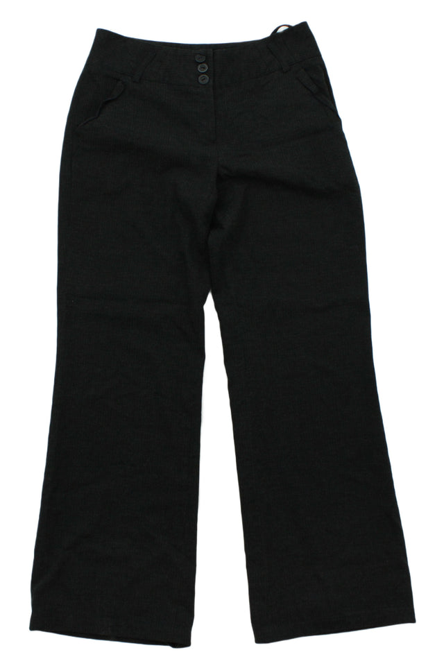 Next Women's Trousers UK 8 Grey 100% Other