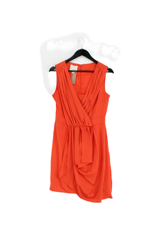 Aryn K. Women's Mini Dress M Orange Polyester with Spandex