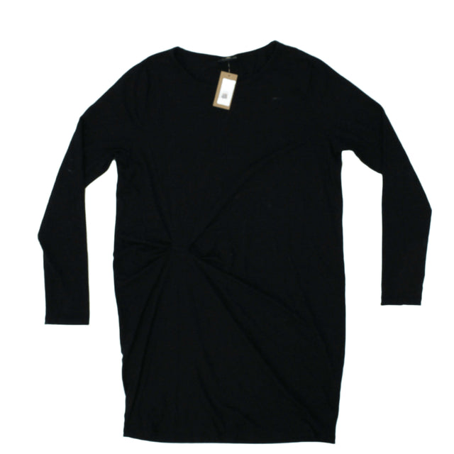 Vila Clothes Women's Midi Dress M Black 100% Viscose