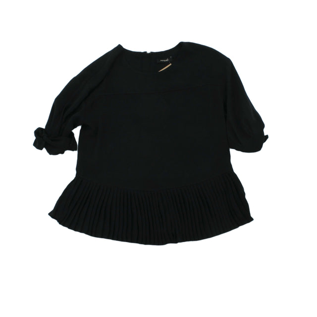 Autograph Women's Top UK 12 Black 100% Polyester