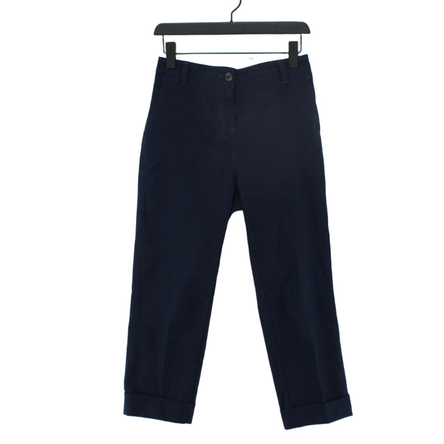 Next Women's Trousers UK 8 Blue Polyester with Other