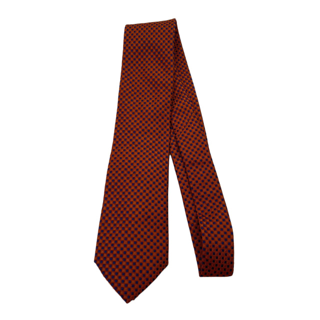 Black Brown 1826 Men's Tie Multi 100% Silk