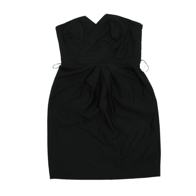 Coast Women's Mini Dress UK 10 Black 100% Polyester
