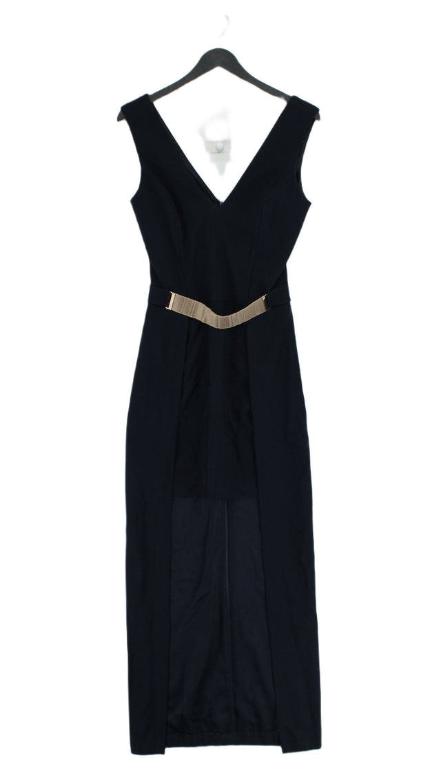 Miss Selfridge Women's Maxi Dress UK 6 Blue Elastane with Polyester