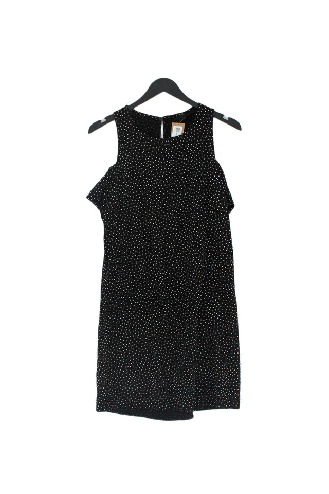 New Look Women's Maxi Dress UK 8 Black 100% Viscose