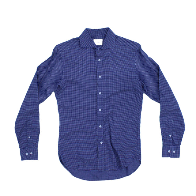 Moss Men's T-Shirt XS Blue 100% Cotton