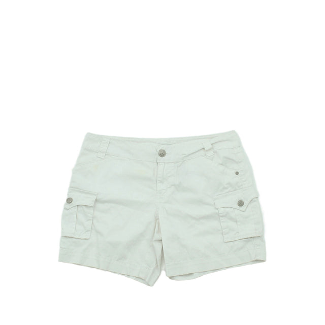 Cache Women's Shorts W 34 in White 100% Cotton