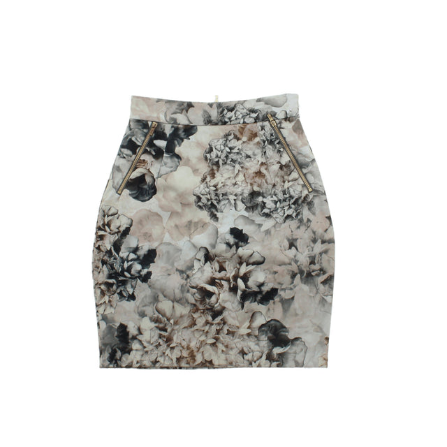 H&M Women's Mini Skirt UK 6 Tan 100% Other