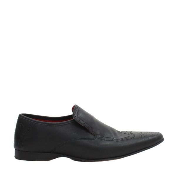 Red Tape Men's Formal Shoes UK 10 Black 100% Leather
