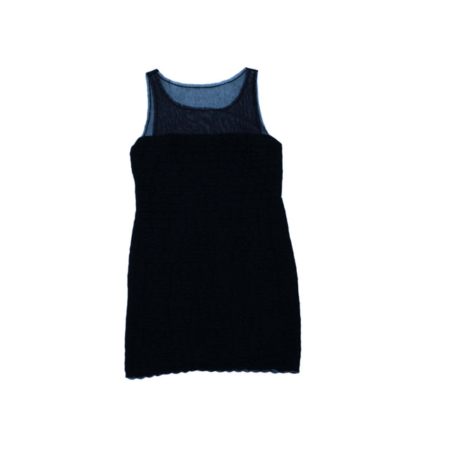 BCBGMAXAZRIA Women's Mini Dress S Black 100% Polyester