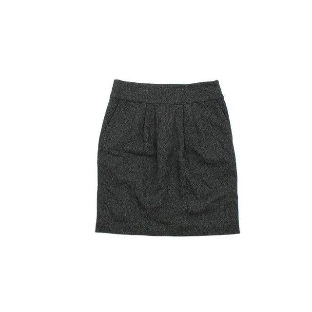 Fenn Wright Manson Women's Mini Skirt UK 8 Grey Polyester with Nylon