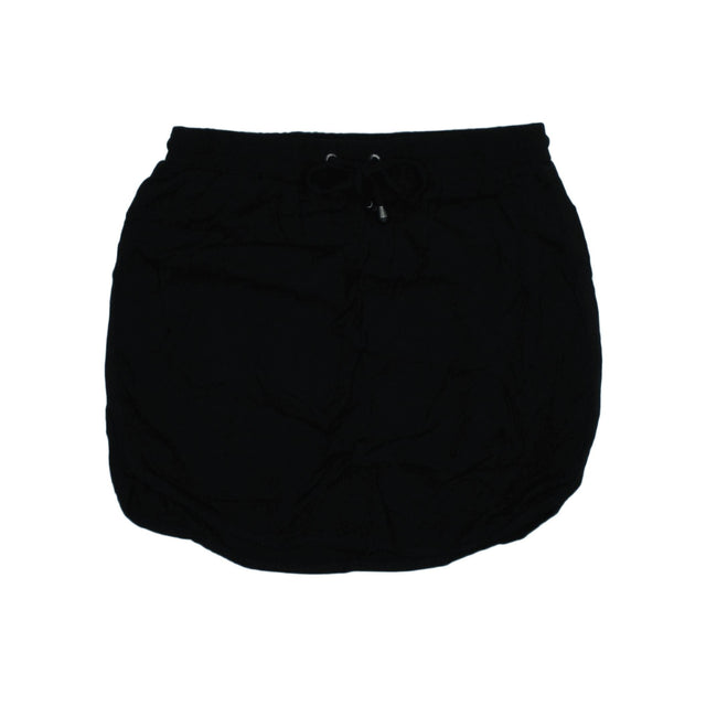 VERO MODA Women's Mini Skirt UK 6 Black 100% Viscose