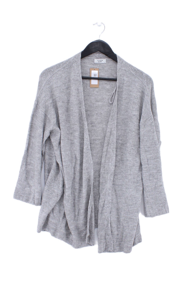 Jacqueline De Yong Women's Cardigan S Grey 100% Other