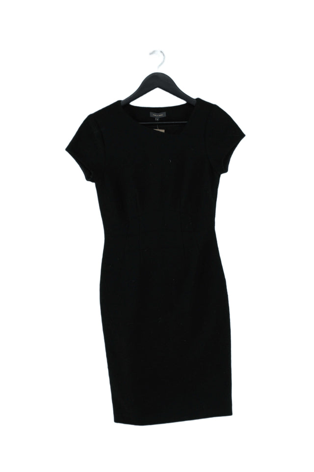 Pied A Terre Women's Midi Dress UK 8 Black Polyester with Other