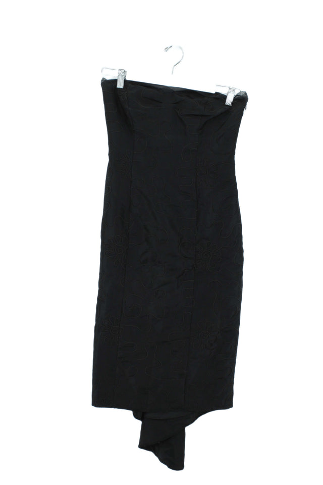 Ariella Women's Midi Dress UK 12 Black 100% Other
