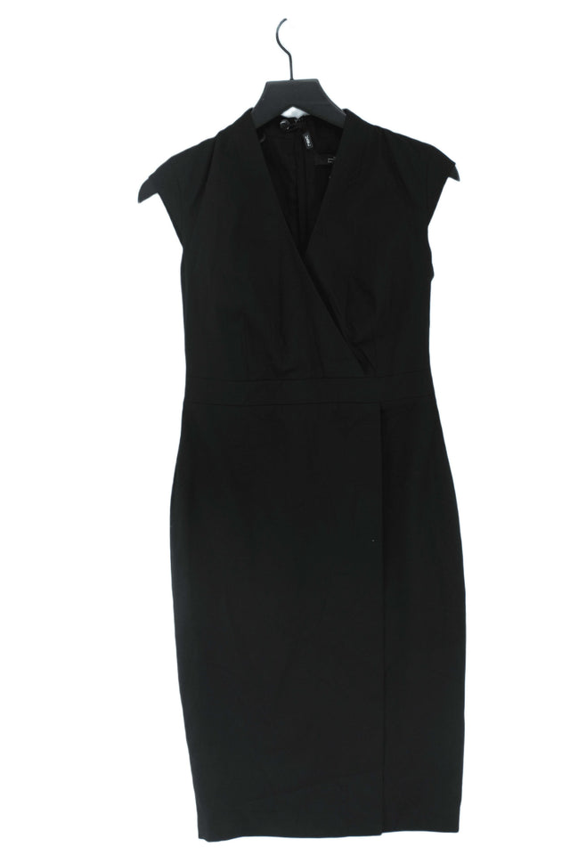 Next Women's Midi Dress UK 6 Black 100% Other