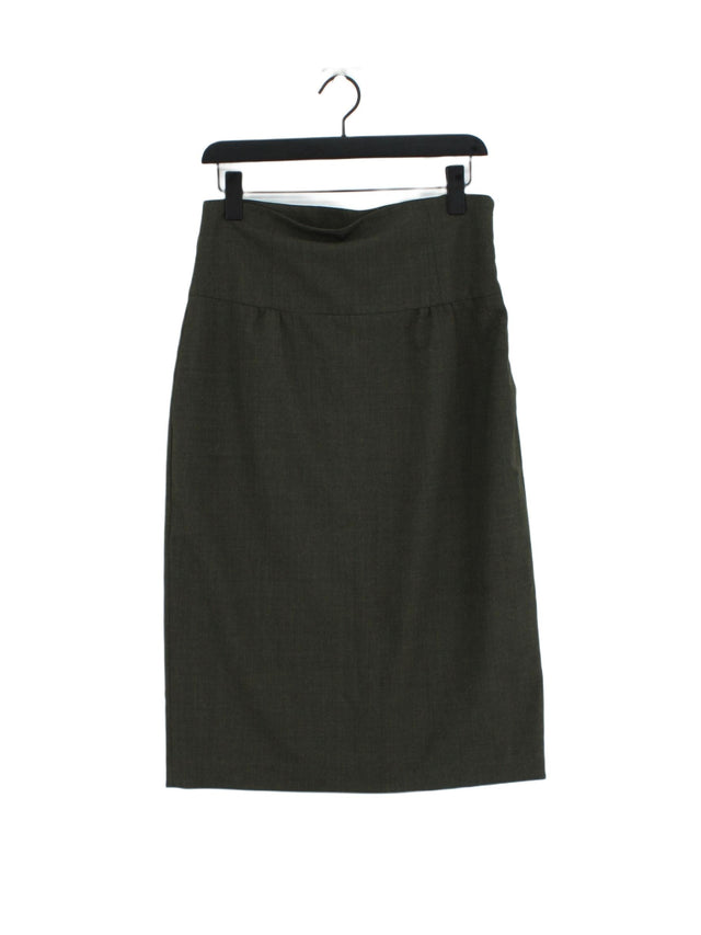 Laundry By Shelli Segal Women's Midi Skirt UK 10 Green