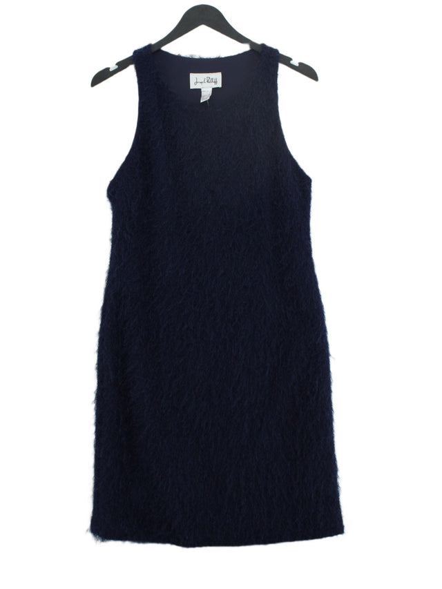 Joseph Ribkoff Women's Midi Dress UK 10 Blue 100% Polyester