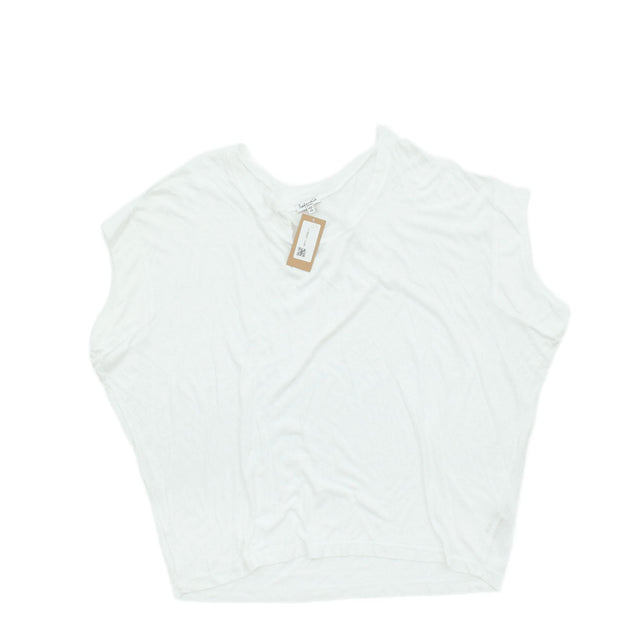 Splendid Women's Top XS White 100% Cotton