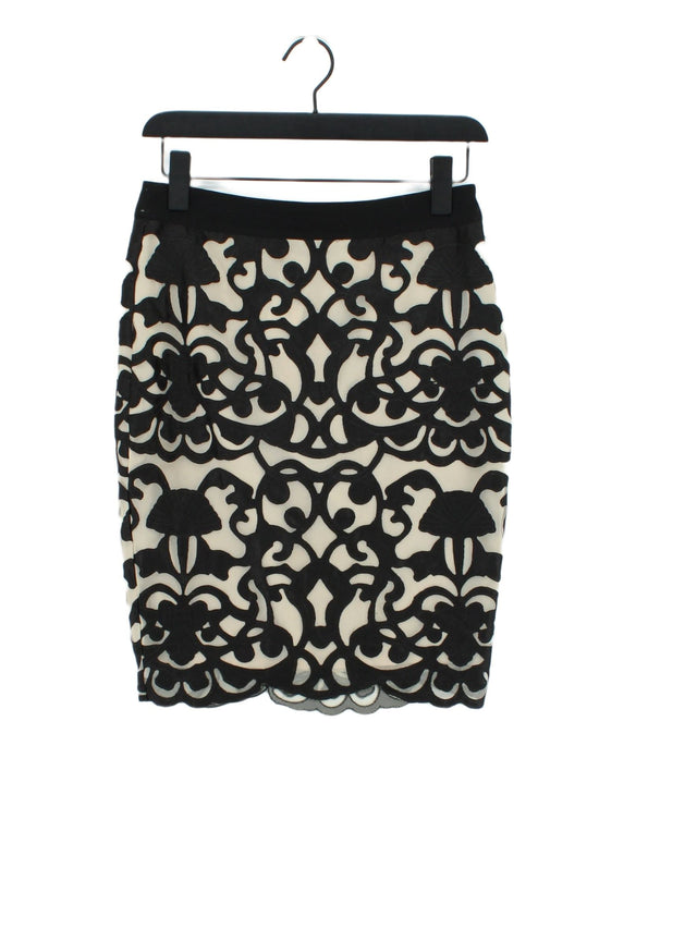 Endless Rose Women's Midi Skirt S Black Polyester with Spandex