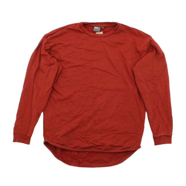 Asos Men's Jumper XS Red 100% Cotton