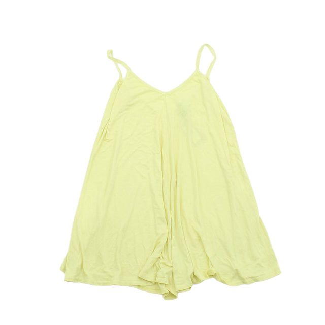 Pretty Little Thing Women's Playsuit S Yellow 100% Other