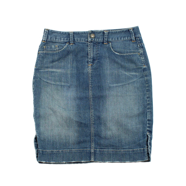 Jacob Women's Midi Skirt M Blue 100% Cotton