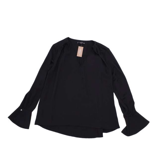 Mango Women's Top S Black 100% Other