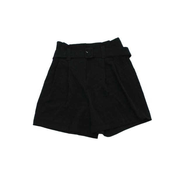 H&M Women's Shorts UK 6 Black Polyester with Other
