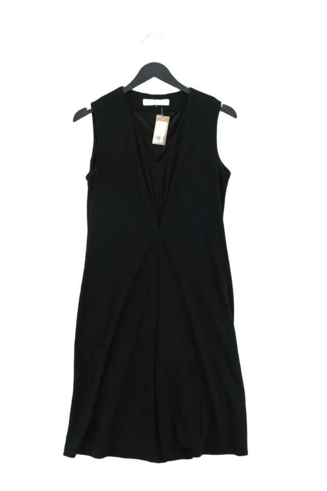 John Lewis Women's Midi Dress UK 8 Black 100% Other