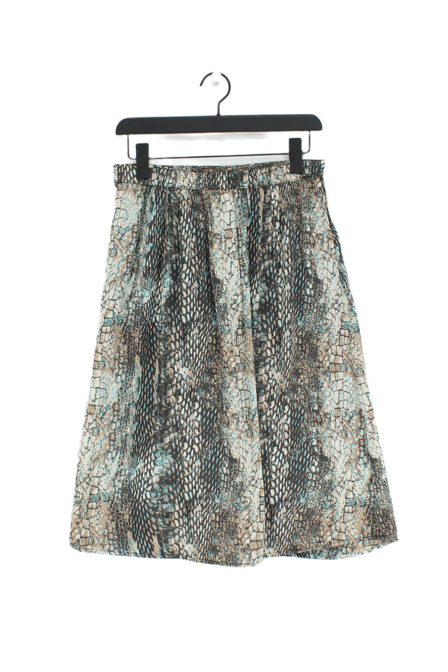 Jacqueline De Yong Women's Midi Skirt W 28 in Tan 100% Polyester