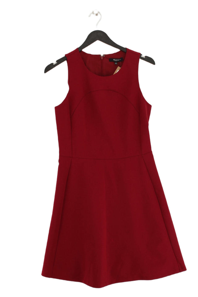 Madewell Womens Mini Dress 4 Red 100% - Polyester