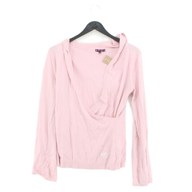 Roxy Womens Hoodie M Pink Blend - Other