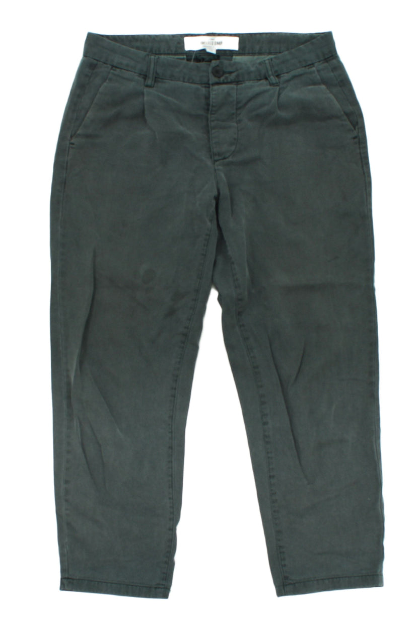 Topman Premium Limited Edition Straight Herringbone Wool Mix Suit Trousers  In Grey for Men