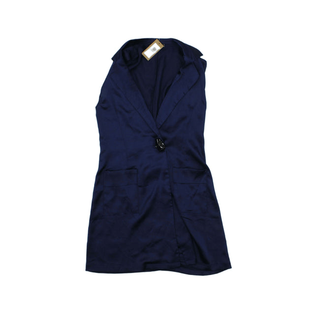 Pretty Little Thing Women's Mini Dress UK 6 Blue 100% Polyester